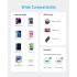 Anker 322 USB-C to Apple iPhone Lightning 1.8m MFI Licensed Charger/Data Cable - Black